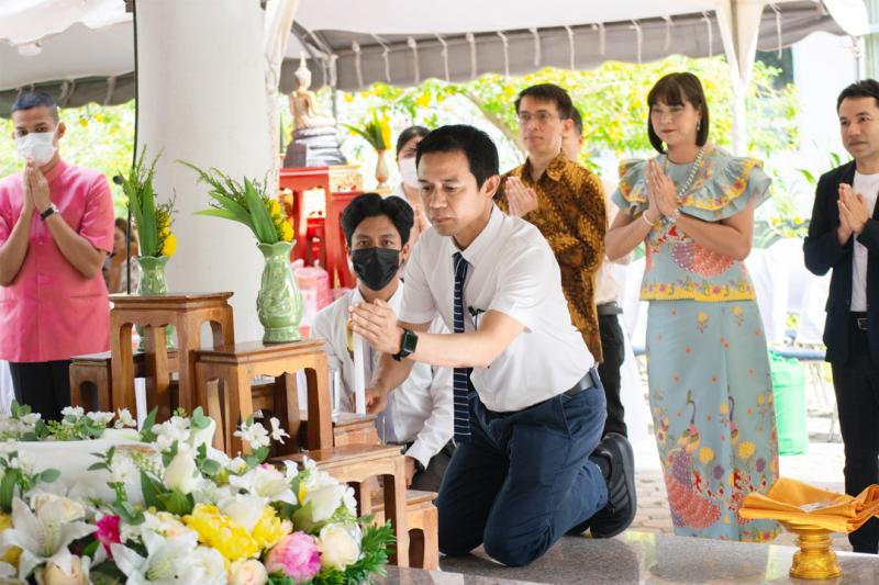ม.ทักษิณ วิทยาเขตสงขลา จัดพิธีทำบุญบวงสรวงพระภูมิเจ้าที่และเซ่นไหว้ปู่เลียบ สิ่งศักดิ์สิทธิ์ประจำมหาวิทยาลัย