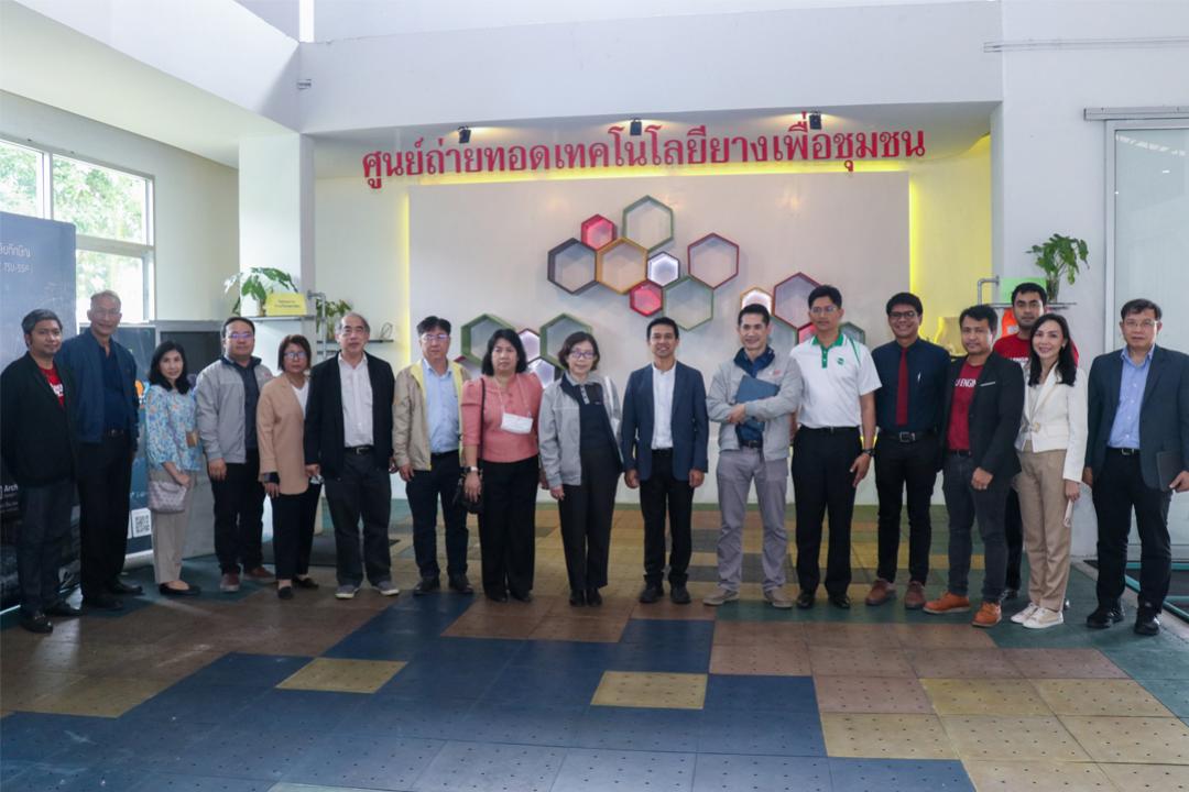 ม.ทักษิณ พัทลุง ต้อนรับคณะผู้แทนสำนักงบประมาณและ สกสว. ลงพื้นที่ตรวจเยี่ยมการดำเนินงานของกองทุนส่งเสริมวิทยาศาสตร์ วิจัยและนวัตกรรม 