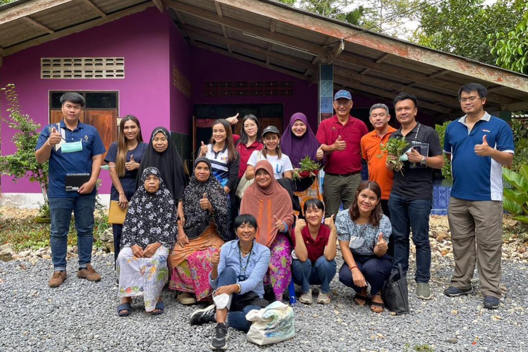 สำนักส่งเสริมการบริการวิชาการและภูมิปัญญาชุมชนร่วมลงพื้นที่สำรวจโครงการหมู่บ้านนวัตกรรมเพื่อสังคม ปี 2566 จังหวัดพัทลุง