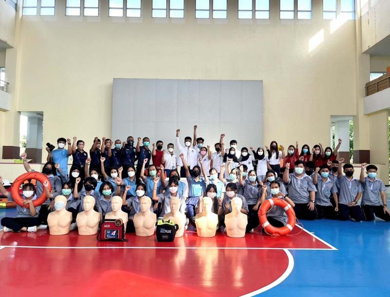 โครงการพัฒนาสมรรถนะนิสิตชมรมกู้ชีพปาริชาต ปีการศึกษา 2564 