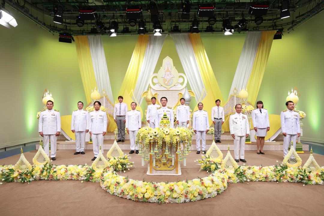 มหาวิทยาลัยทักษิณ ร่วมบันทึกเทปโทรทัศน์ถวายพระพร พระบาทสมเด็จพระเจ้าอยู่หัว