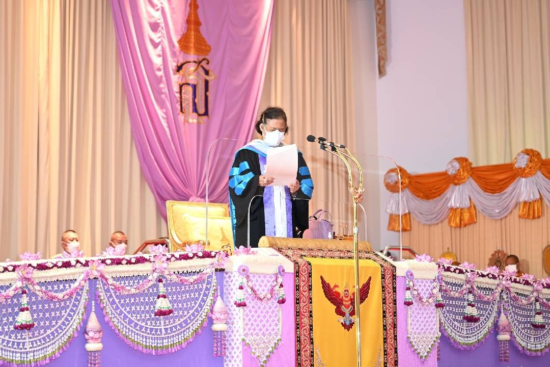 พิธีพระราชทานปริญญาบัตร มหาวิทยาลัยทักษิณ ประจำปีการศึกษา 2563