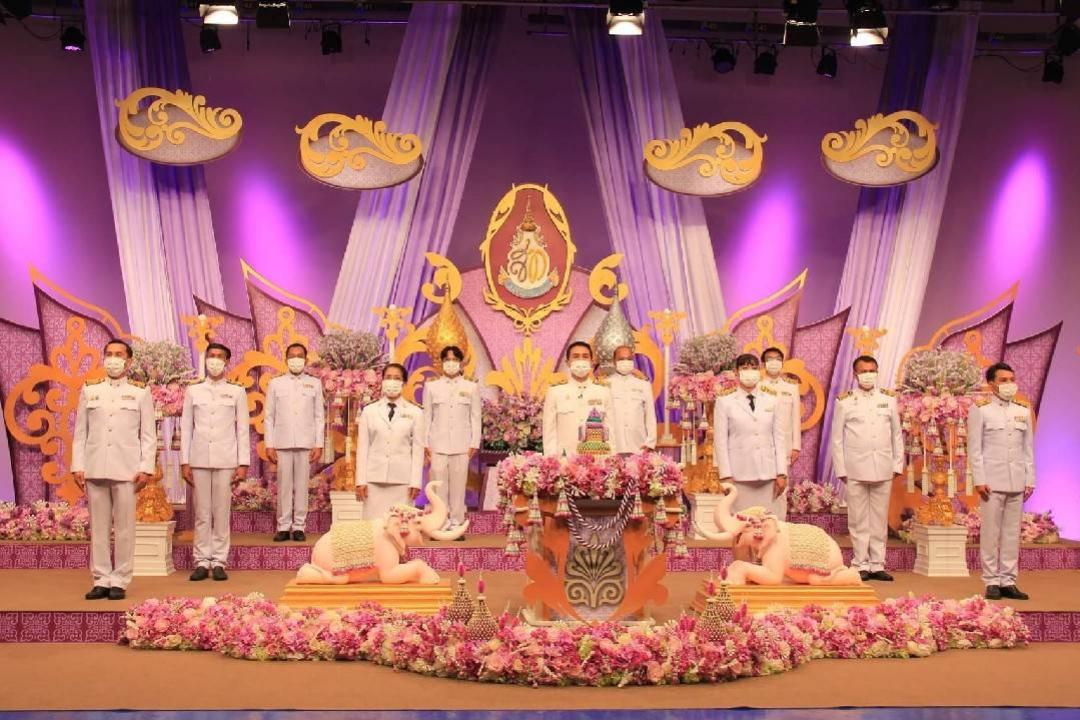 คณะผู้บริหารมหาวิทยาลัยทักษิณร่วมบันทึกเทปถวายพระพรเนื่องในโอกาสวันเฉลิมพระชนมพรรษา 3 มิถุนายน 2565 