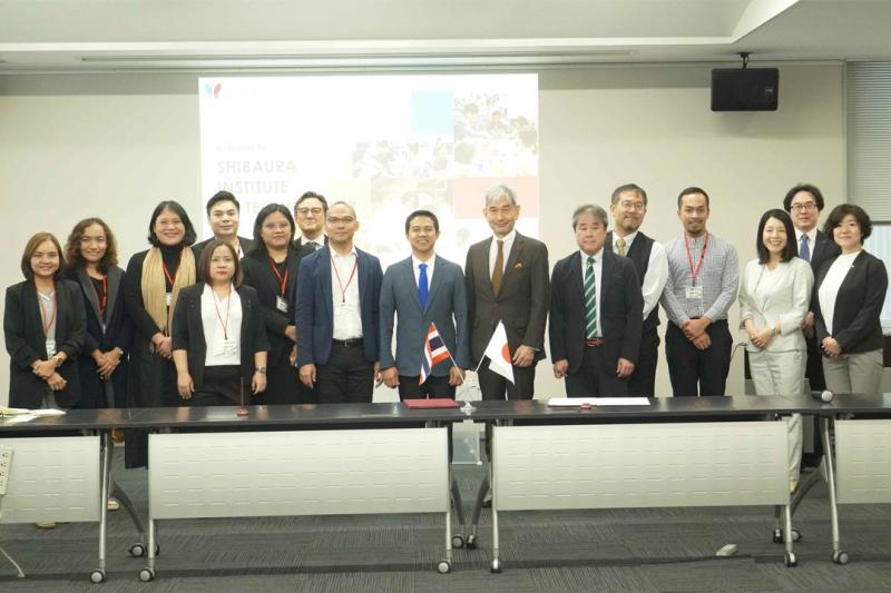 ม.ทักษิณ ลงนามความร่วมมือทางวิชาการกับ Shibaura Institute of Technology (SIT) ประเทศญี่ปุ่น 