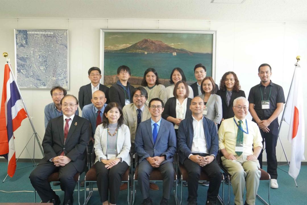 คณะผู้บริหาร ม.ทักษิณ หารือแนวทางความร่วมมือทางวิชาการกับ The University of  Kitakyushu (KKU) และ Kagoshima University ประเทศญี่ปุ่น