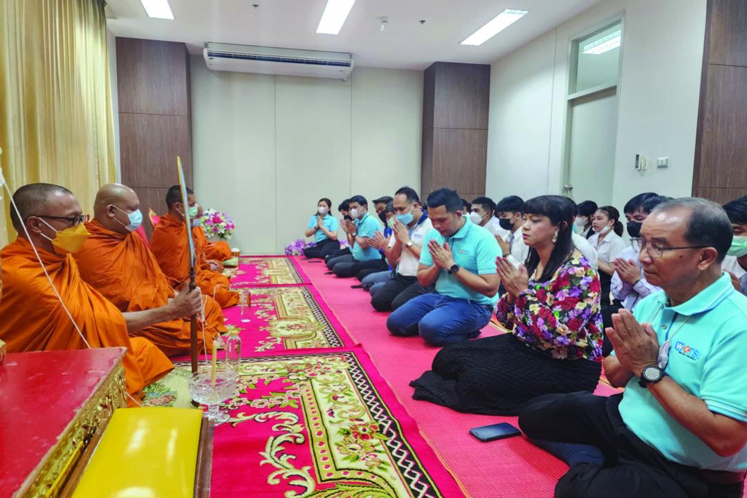 UMDC ม.ทักษิณ จัดกิจกรรมทำบุญเลี้ยงพระ เนื่องในโอกาสวันคล้ายวันครบรอบ 16 ปี 